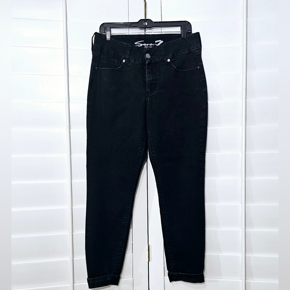 SEVEN7 TUMMYLESS SKINNY JEANS - Picture 2 of 16